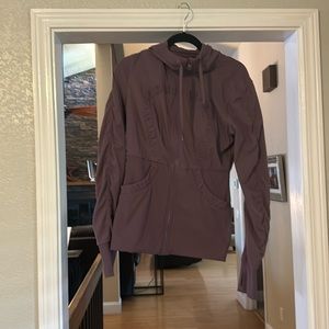 Lululemon size 8 purple Dance Studio Jacket like new